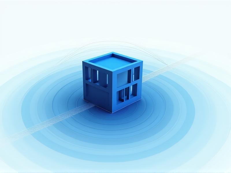 A digital illustration showing wind pressure differentials around a rectangular building, with darker blue hues indicating high-pressure zones and lighter blues showing low-pressure areas. Streamlines visualize air moving from the windward to leeward side through window openings.